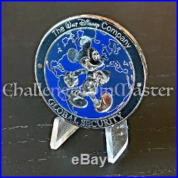C50 Walt Disney World Global Security Division Police Challenge Coin