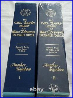 CARL BARKS LIBRARY VOL I 2 DONALD DUCK MUMMYS RING DANGEROUS DISGUISE Books Set
