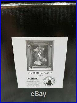 CINDERELLA's CASTLE Walt Disney World Olszewski GALLERY of LIGHT with Box