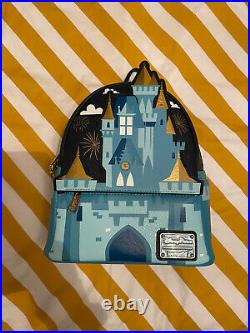 Cinderella Castle Loungefly Disney Parks Mini Backpack Walt Dismey World
