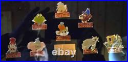 Coca-Cola Salutes Walt Disney World 15th Birthday 1986 Framed 60-Pin Set -Ltd Ed