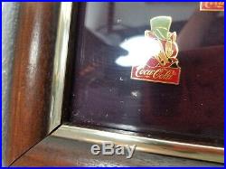 Coca-Cola Salutes Walt Disney World 15th Birthday 60-Pin Framed Set 1986 In Box