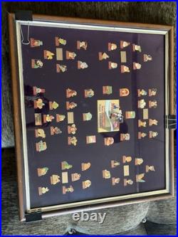 Coca-Cola Salutes Walt Disney World, Happy 15th Birthday, 60-Pin Framed Set VTG Coca-Cola Salutes Walt Disney World, Happy 15th Birthday, 60-Pin Framed Set VTG