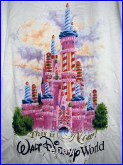 DEADSTOCK VINTAGE 1997 DOUBLE SIDED WALT DISNEY WORLD SHIRT new with tags
