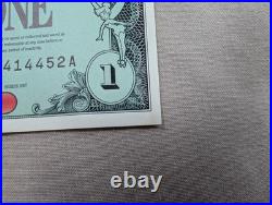 Disney 2 x $1 and a $5 bills Goofy and Mickey Walt Disney 1997. 25th Anniversary