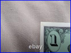 Disney 2 x $1 and a $5 bills Goofy and Mickey Walt Disney 1997. 25th Anniversary