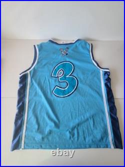 Disney Aladdin Genies Blue Basketball Jersey Men XL Walt Disney World Vintage