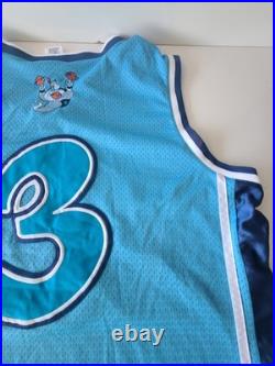 Disney Aladdin Genies Blue Basketball Jersey Men XL Walt Disney World Vintage