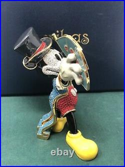 Disney Arribas Brothers Crystals Swarovski Figurine Magic Magician Mickey Mouse