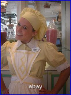Disney Cast Member Costume Main Street Confectionery Walt Disney World Complete