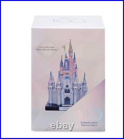 Disney Cinderella Castle Figurine Walt Disney World Disney 100 NIB