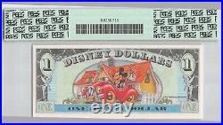 Disney Dollars $1 MICKEY's 65th 1993 PCGS 65 PPQ Series DA Walt Disney World