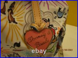 Disney Dooney & Bourke Sketch DISNEY PARKS WALT DISNEY WORLD Nylon Backpack NWT