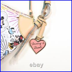 Disney Dooney & Bourke Sketch Hobo Bag Walt Disney World Mickey Minnie NWT