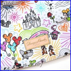 Disney Dooney & Bourke Sketch Hobo Bag Walt Disney World Mickey Minnie NWT