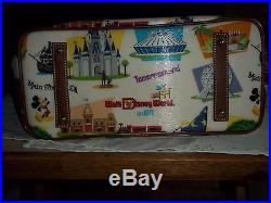 Disney Dooney & Bourke Walt Disney World Retro Shopper with matching Wristlet
