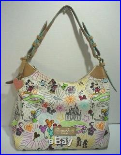 Disney Dooney & Bourke Walt Disney World Sketch Purse Handbag
