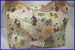 Disney Dooney & Bourke Walt Disney World Sketch Purse Handbag