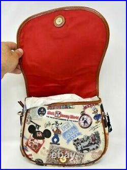 Disney Dooney & and Bourke Walt Disney World 40th Anniversary Saddle Messenger