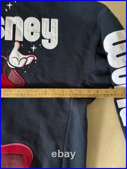 Disney Fantasia Sorcerer Mickey Navy Zip-Up Hoodie Walt Disney World Unisex