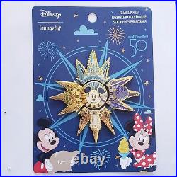 Disney Loungefly Walt Disney World 50th Anniversary 5 Pin Set Amazon Exclusive