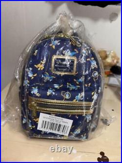 Disney Loungefly Walt World 50Th Anniversary Backpack mint