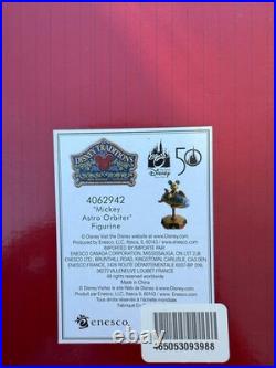 Disney Mickey Astro Orbiter Figure Jim Shore Walt Disney World 50th Anniversary