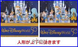 Disney Mickey Friends Music Box Drawer Walt Disney World 50th Song Dreams A