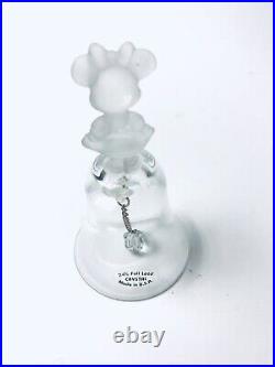 Disney Minnie Mouse Crystal Bell Walt Disney World Collectible Pre-owned
