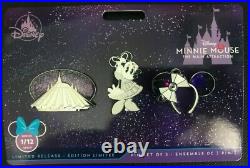 Disney Minnie Mouse The Main Attraction 3 Pin Set Space Mountain January 2020