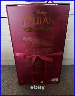 Disney Mulan 25th Anniversary Limited Edition Doll Brand New RARE