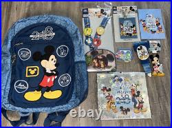 Disney ParksMickey Mouse Backpack Walt Disney World 2018 BUNDLE