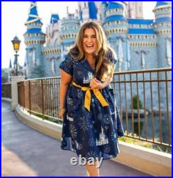 Disney Parks 2022 The Dress Shop Walt Disney World 50th Anniversary Dress M