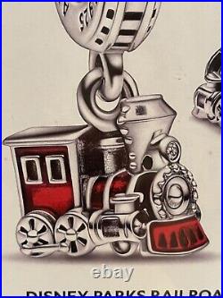 Disney Parks 2023 Exclusive Pandora Charm Walt Disney World Railroad Train New