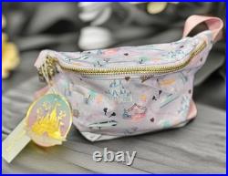 Disney Parks 2025 WDW Fanny Pack Stoney Clover Lane Monorail Magic Kingdom New