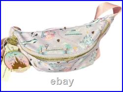 Disney Parks 2025 WDW Fanny Pack Stoney Clover Lane Monorail Magic Kingdom New