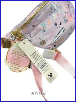 Disney Parks 2025 WDW Fanny Pack Stoney Clover Lane Monorail Magic Kingdom New