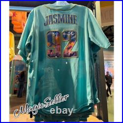 Disney Parks 2026 Walt Disney World Jasmine 92 Baseball Jersey Size XS New