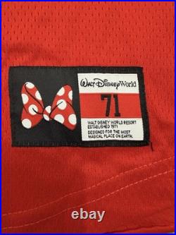 Disney Parks 2026 Walt Disney World Minnie Mouse Baseball Jersey S NWT