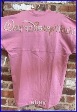 Disney Parks 2026 Walt Disney World Pink Pearl Spirit Jersey Adult XL NEW