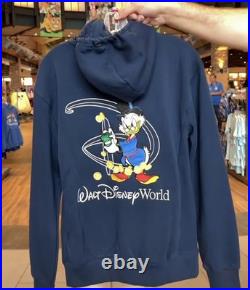 Disney Parks 2026 Walt Disney World Scrooge McDuck Pullover Hoodie Sweatshirt 2X