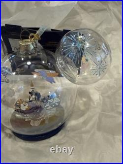 Disney Parks 50th Anniversary Walt Disney World Icon Glass Globe Ornament