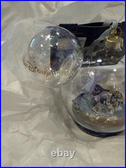 Disney Parks 50th Anniversary Walt Disney World Icon Glass Globe Ornament