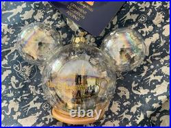 Disney Parks 50th Anniversary Walt Disney World Icon +original 1971 GLASS GLOBE