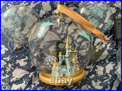 Disney Parks 50th Anniversary Walt Disney World Icon +original 1971 GLASS GLOBE