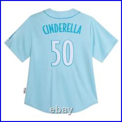 Disney Parks Cinderella Baseball Jersey for Adults Walt Disney World Size M