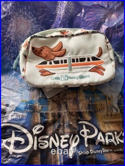 Disney Parks Dachshund weiner Monorail Belt Bag NEW WITH TAGS Disney World 2026