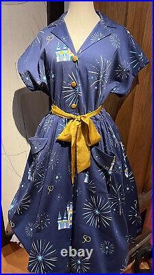 Disney Parks Dress Shop Walt Disney World 50th Anniversary Dress Small or XL