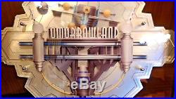 Disney Parks Exclusive Walt Disney World Tomorrowland Tin Sign New In Box