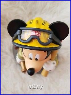 Disney Parks Fireman Mickey Mouse figurine Walt Disney World Disneyland Statue